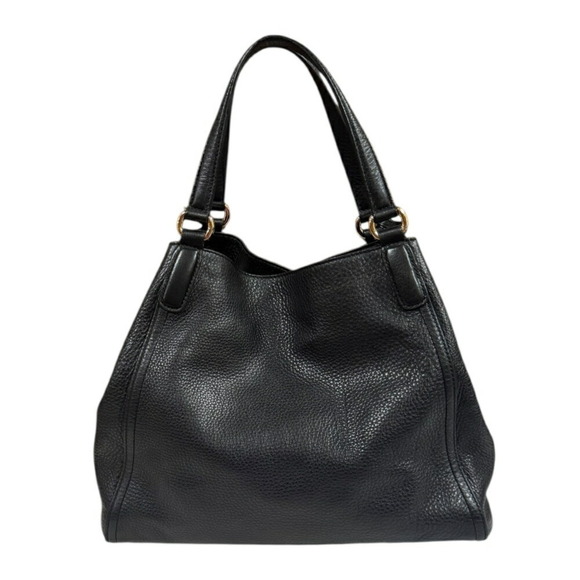 GUCCI Black Leather Shoulder Bag - Picture 3 of 11